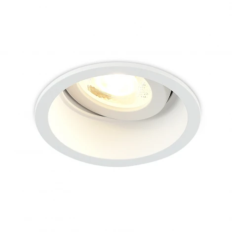 Светильник встраиваемый, поворотный, диммируемый Triac 7Вт 3000К 670Лм белый Donolux Basis DL18901R7W1W50Triac
