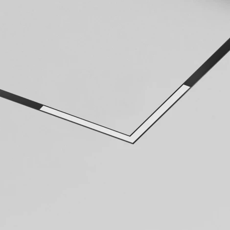 Трековый светильник угловой, однофазный, светодиодный 220V 18W Denkirs Smart Linear Zigbee DK8314-BK