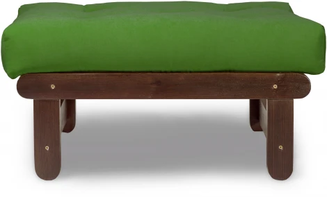 Пуф Arsko Сламбер орех зеленый вельвет