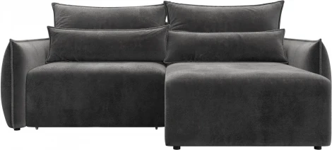 Диван угловой Лига-051 НПБ угол универсальный Лига Диванов (Велюр) арт.128654