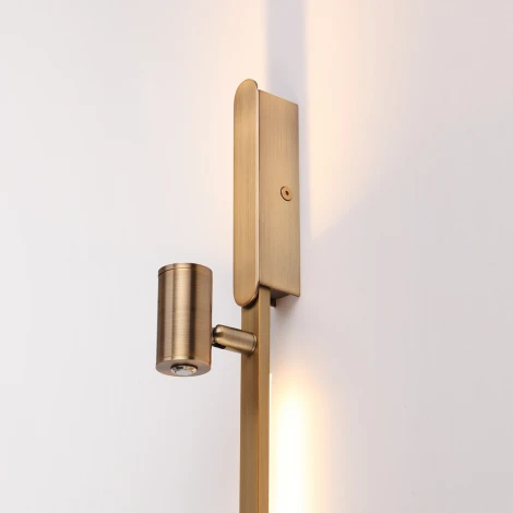 Прямой элемент для инсталляции Odeon Light Fino Xs 7154/150S бронзовый/акрил/металл IP20 LED 24W(21W+3W) 600Лм 3000K 120° 24V