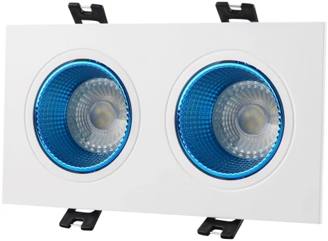 Встраиваемый точечный светильник Denkirs DK3072-WH+CY