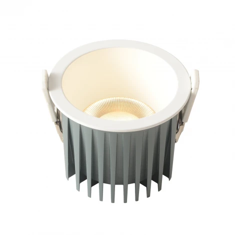 Светильник встраиваемый светодиодный IP54 Crystal Lux Clt 008 CLT 008C83 WH 4000K IP54 (220V, круглые)