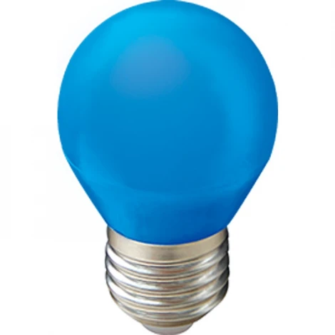 Лампочка светодиодная синяя для Белт-лайт E27 1W ЭРА ERABL45-E27