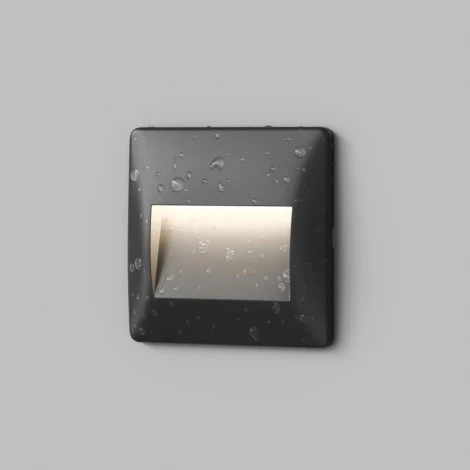 Подсветка ступеней лестницы встраиваемая Denkirs Helm DK1210-BK (LED, 220V, IP65)