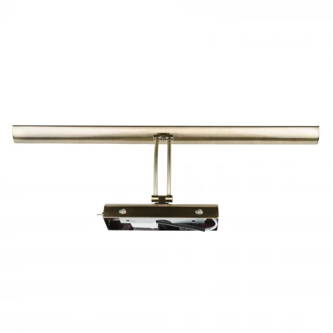 Подсветка для картин Uniel ULT-F34-7W/4000K IP20 ANTIQUE BRASS (LED, 220V, выключатель)