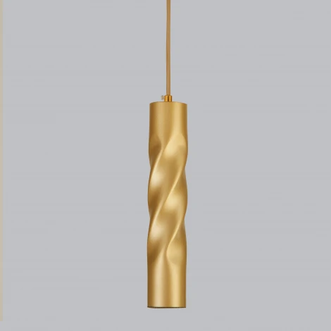 Подвесной светильник Elektrostandard Scroll 50136/1 LED золото