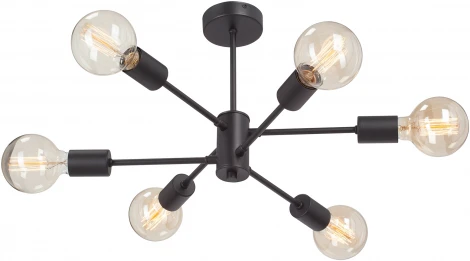 Потолочная люстра на штанге Vitaluce V3994-1/6PL (220V)