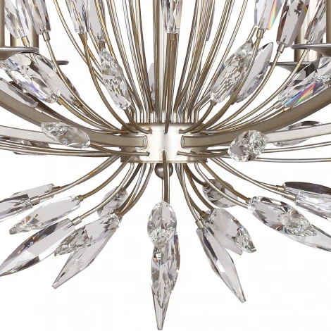 Подвесная люстра Favourite Feerie 1932-6P (220V, хрусталь, на цепи, подсвечник, свеча)