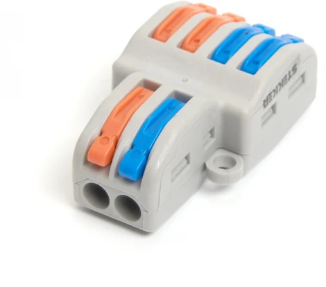 Клемма рычажковая Stekker 39488