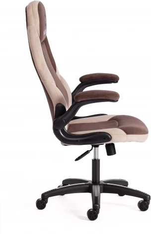 Кресло BAZUKA (Флок  /Коричневый,Бежевый)