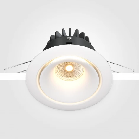 Встраиваемый светильник Yin 3000K 1x12Вт 60° LED Maytoni Technical DL031-2-L12W (220V)
