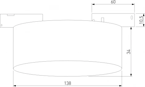 Трековый светильник магнитный Elektrostandard Mini Magnetic 85161/01 12W 3000K (черный) 85161/01 (LED, 24V, круглые)