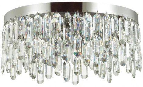 Потолочная люстра Odeon Light Semura 4985/6C (220V, хрусталь, круглые)