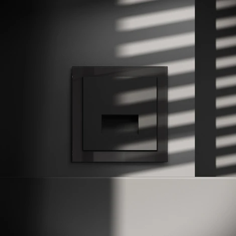 Встраиваемая LED подсветка (черный матовый) Voltum S70 VLS070608