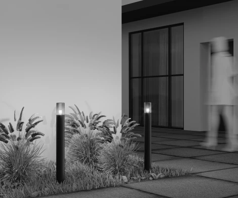 Наземный уличный светильник Maytoni Amas O432FL-01GF1 (220V, круглые, IP54)