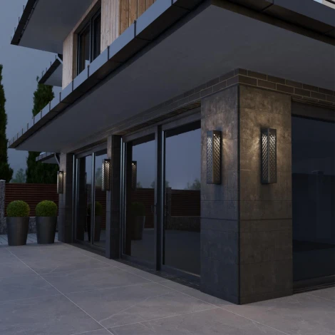 Настенный светильник уличный Novotech Netz 359287 STREET черный IP65 LED 10W 4000K