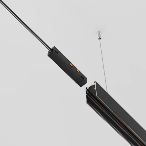 Ввод питания Exility черный (магнитный) Maytoni Technical TRA034B-42B