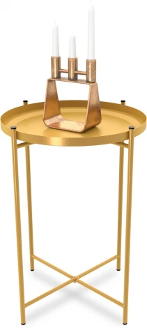 Столик журнальный Sheffilton SHT-CT8/CT8-2 золото