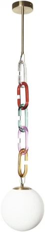 Подвесной светильник Loft It Chain 10128P Mult (220V, на цепи, шар)
