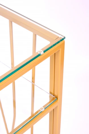 Консольный стол AllConsoles 1121-CG clear золотой