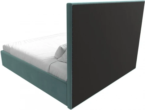 Кровать интерьерная Афродита 180 (Бирюзовый/Велюр) Лига Диванов арт.120577