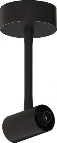 Потолочное крепление с прямым соединителем ST Luce Techno ST1602.409.00 Черный