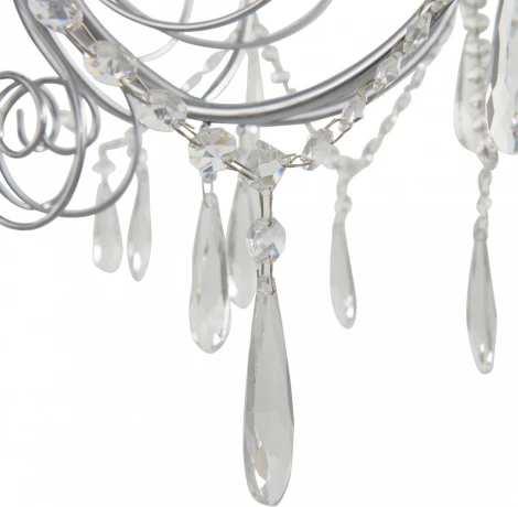 Подвесная люстра Arte Milano AM345620 345620/10 CR (220V, подвески, на цепи, подсвечник, свеча)