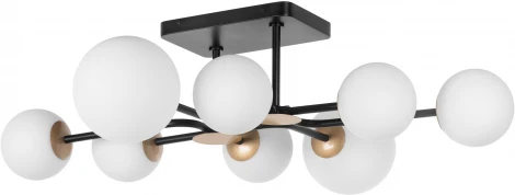 Потолочная люстра на штанге Croco 815380 (220V, шар, шарики)