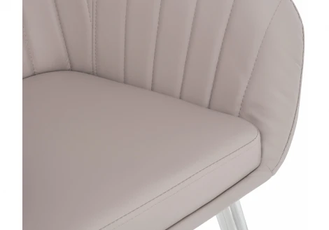 Обеденный стул на металлокаркасе Woodville Mody светло-серый 11158