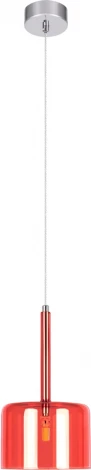 Подвесные светильники Loft It Spillray 10232/A Red (220V, на проводе, круглые)