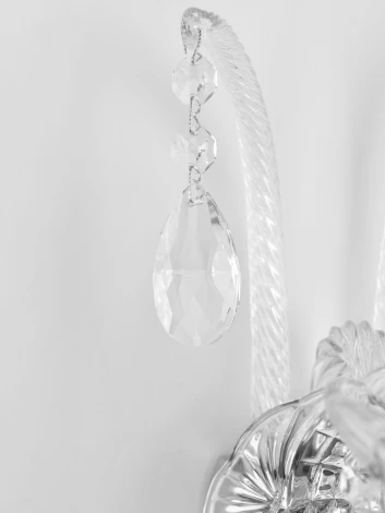 Бра Bohemia 105 105B/1/165 Ni (220V, подвески, подсвечник, свеча)