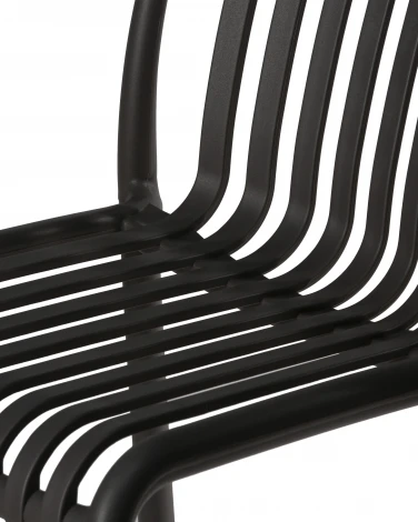 Стул полубарный CHLOE (темно-серый)