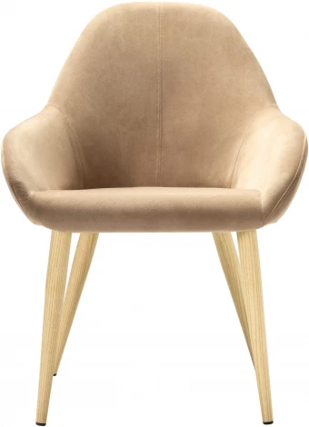 Кресло Kent Diag beige/нат.дуб R-Home арт.410119131h_Diagbeige_н.дуб