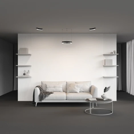 Радиусный профиль 35x35 320мм 1/4 круга черный Maytoni Радиусный профиль ALM-3535R-B-D-90°-0.3M