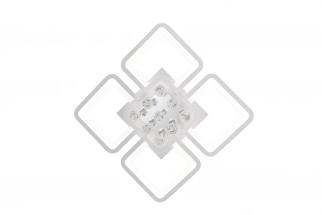 Потолочная люстра Natali Kovaltseva Cascade LED LAMPS 81157 (регулировка яркости, 220V, подвески, пульт управления)
