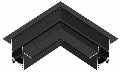 Коннектор угловой для встраиваемого магнитного шинопровода Hesby Lighting ElDeko HSBL_0062 (48V)