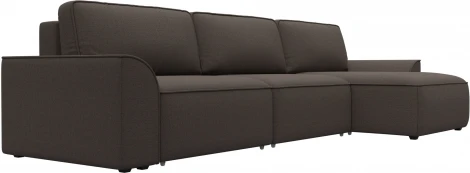 Диван угловой Лига-048 НПБ лонг Лига Диванов (Рогожка) арт.128485