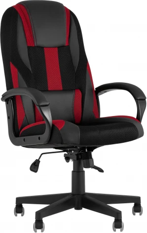 Кресло игровое ST-CYBER черный/красный Stool Group 9 УТ000035035
