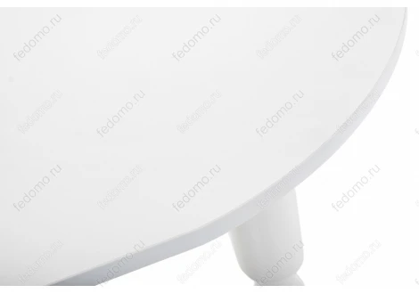 Стол Woodville деревянный Леттере белый 344746