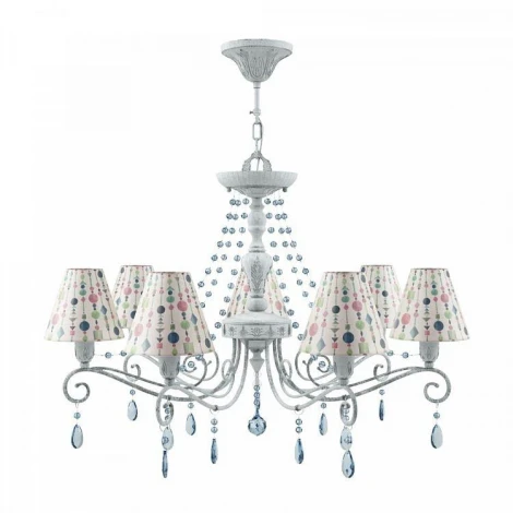 Люстра подвесная Provence 19 E4-07-G-LMP-O-17-CRL-E4-07-GB-UP
