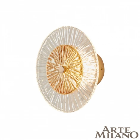 Настенный светильник Arte Milano 1.1252B.D150.H150.LED G (220V, круглые)