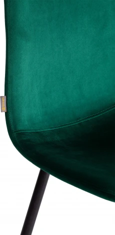 Стул BREEZE (mod. JSC-58) / 1 шт. в упаковке (Велюр,Металл  /Зеленый,Черный)