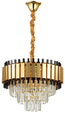 Подвесная люстра Kinsley 5227/6 матовое золото E14 6*40W