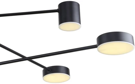 Потолочная люстра ярусная на штанге Ducan 3094-6P F-Promo (LED, 220V)