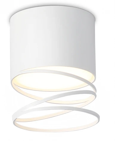 Точечный накладной светильник в виде спирали Ambrella TECHNO SPOT TN71103 (220V, спираль)