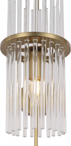 Бра ST Luce Tasse SL6145.301.01 латунь/прозрачный E14 1*40W (220V)