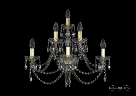 Бра Bohemia 1406 1406B/3+2+1/240/G