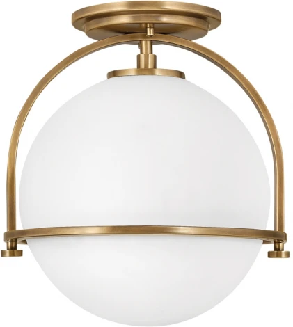 Потолочный светильник круглый Somerset QN-SOMERSET-F-O-HB Hinkley (220V, шар)