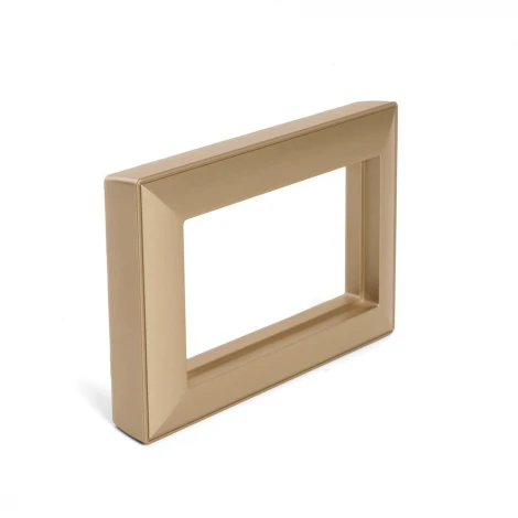 Рамка на 2 поста (золото) Stekker Катрин 50044